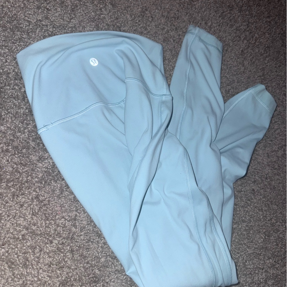 Lululemon High Waist Leggings with Tapered Ankle